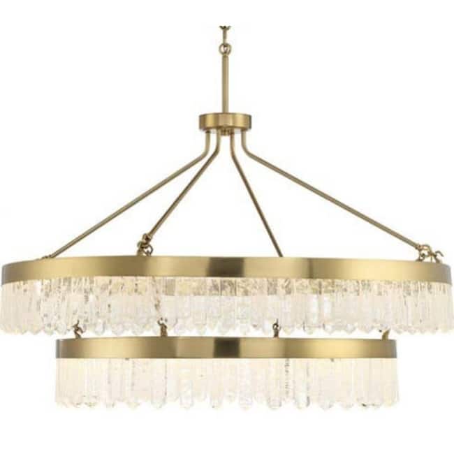 Savoy House 7-1622-117 Landon 45" Wide LED Crystal Ring Chandelier