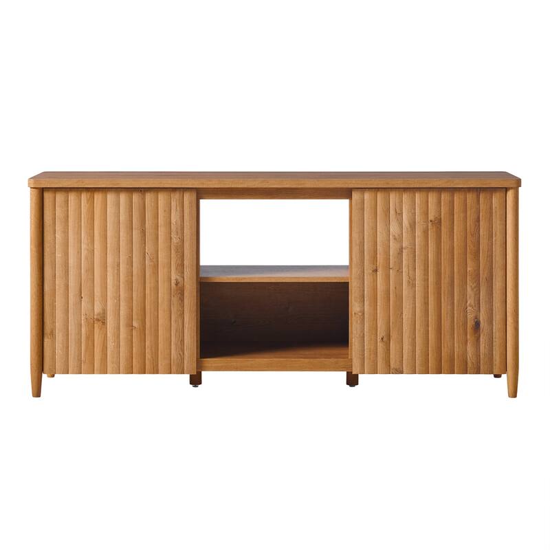 Middlebrook Scandinavian Reeded 58-inch TV Stand with Storage