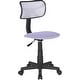 preview thumbnail 32 of 53, JJS Kids' Height-adjustable Mesh-back Rolling Swivel Task Chair