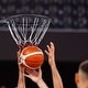 preview thumbnail 11 of 9, Black Heavy-Duty Wall Door Mounted Basketball Hoop with Net and Double Spring Suitable for Indoor or Outdoor Play