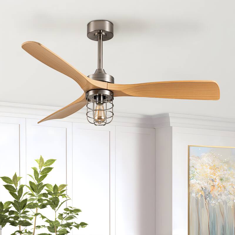 52" Four Seasons Ceiling Fan Light with Remote Control