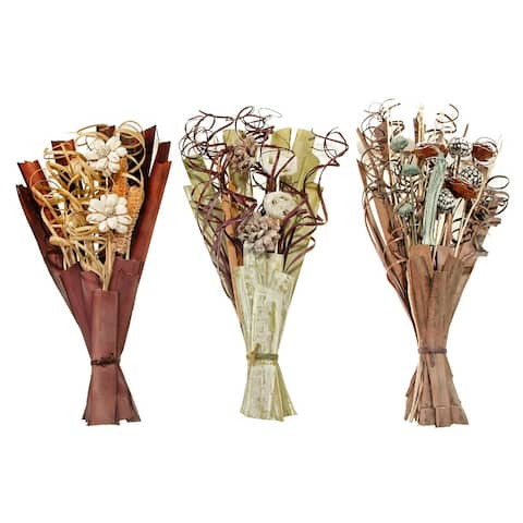 50 Cm Dried Floral Bouquet (Assorted) - Set of 3