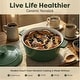 preview thumbnail 4 of 40, Gotham Steel 5QT Dutch Oven Ceramic Nonstick Lightweight Self Basting Lid