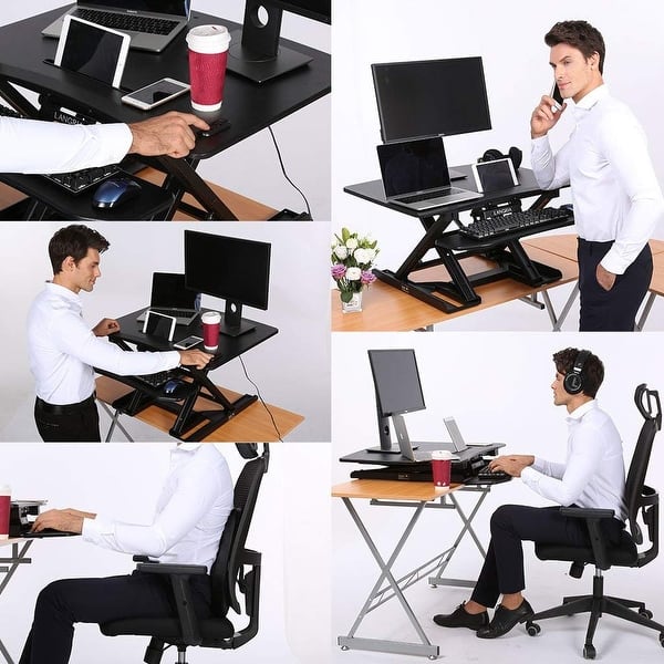 Shop Langria Electric Standing Desk Height Adjustable Stand Up