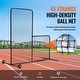 preview thumbnail 13 of 33, Screen Baseball for Batting Cage Heavy Duty Pitching Net for Pitchers Protection