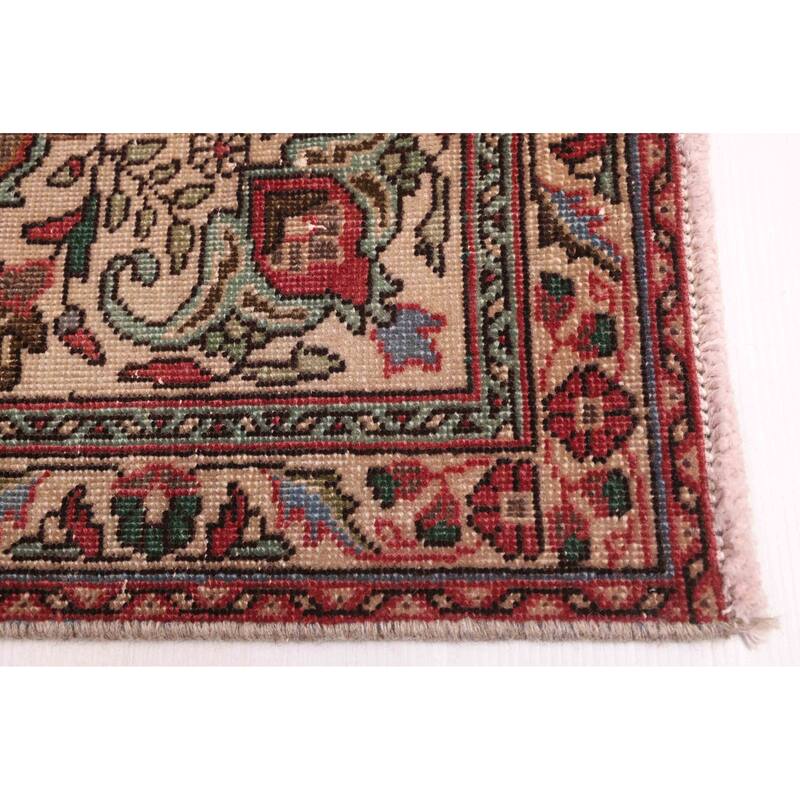 ECARPETGALLERY Hand-knotted Antalya Vintage Red Wool Rug - 7'8 x 10'6