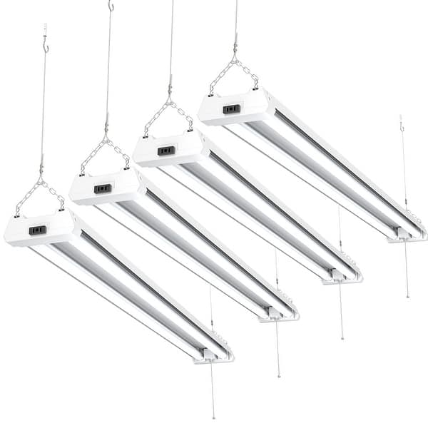 Shop Sunco Lighting 4ft Led Shop Light 40w 4000k Cool White Set Of 4 Overstock 20178996
