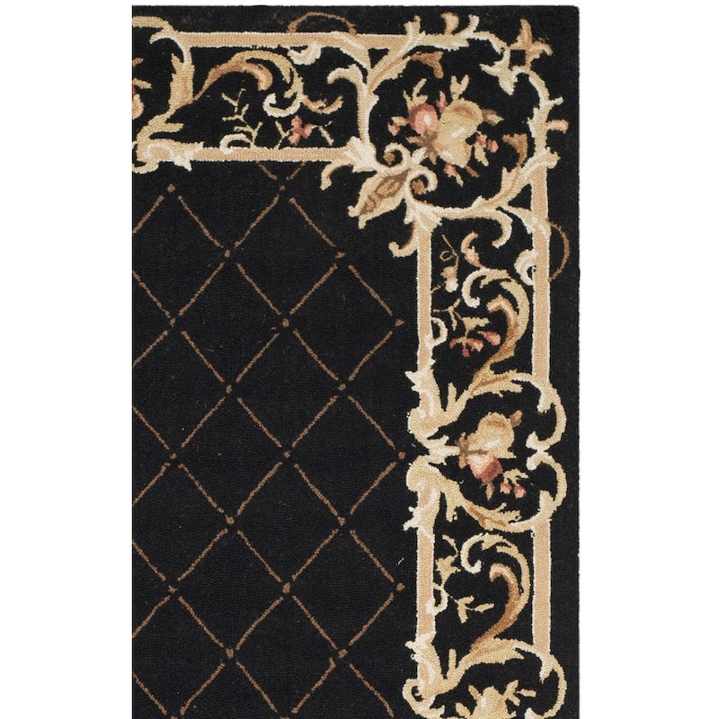 SAFAVIEH Handmade Chelsea Hasime French Country Wool Rug