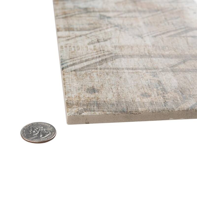 Merola Tile Cava Deco Lar 6" x 31-1/2" Porcelain Floor and Wall Tile