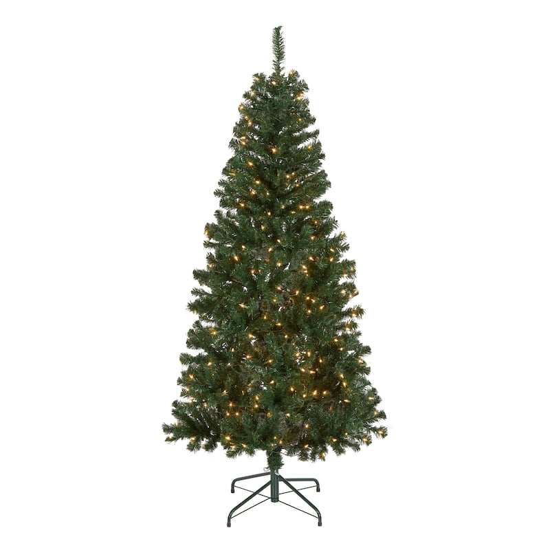 National Tree Company 6 ft. Acacia Christmas Tree with Clear Lights - 6 Foot