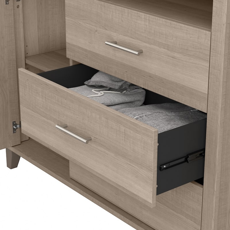 Somerset Tall TV Stand with Storage by Bush Furniture
