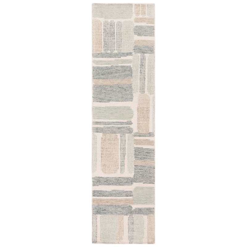 SAFAVIEH Handmade Micro-Loop Belle Modern Wool Rug