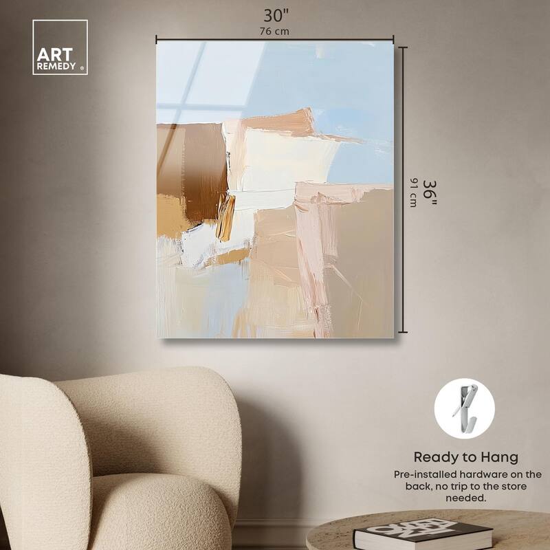 Earth and Ether Acrylic by Art Remedy, Ready to Hang