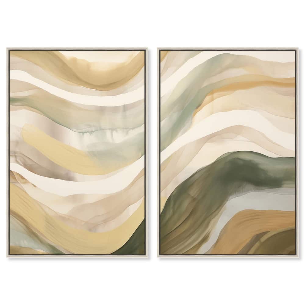 Dunes of Time I Canvas Set of 2 by Art Remedy