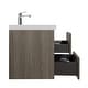 preview thumbnail 109 of 169, CASAINC Floating Bathroom Vanity with Resin Top Basin and Soft Closing Drawers