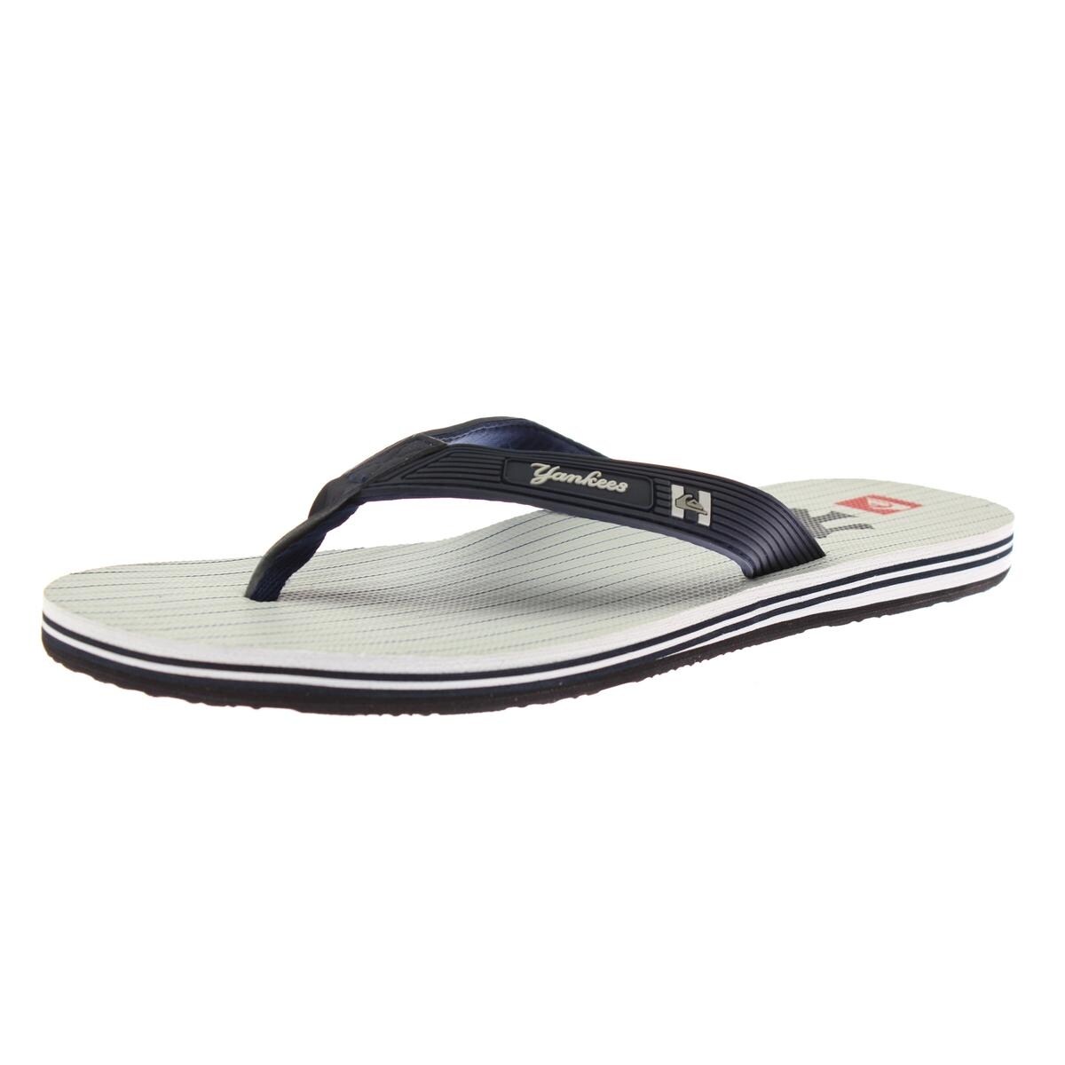 yankees flip flops