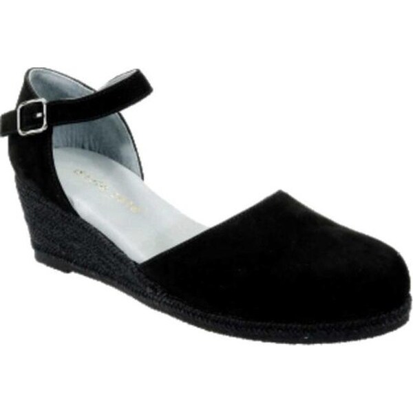 womens black wedges closed toe
