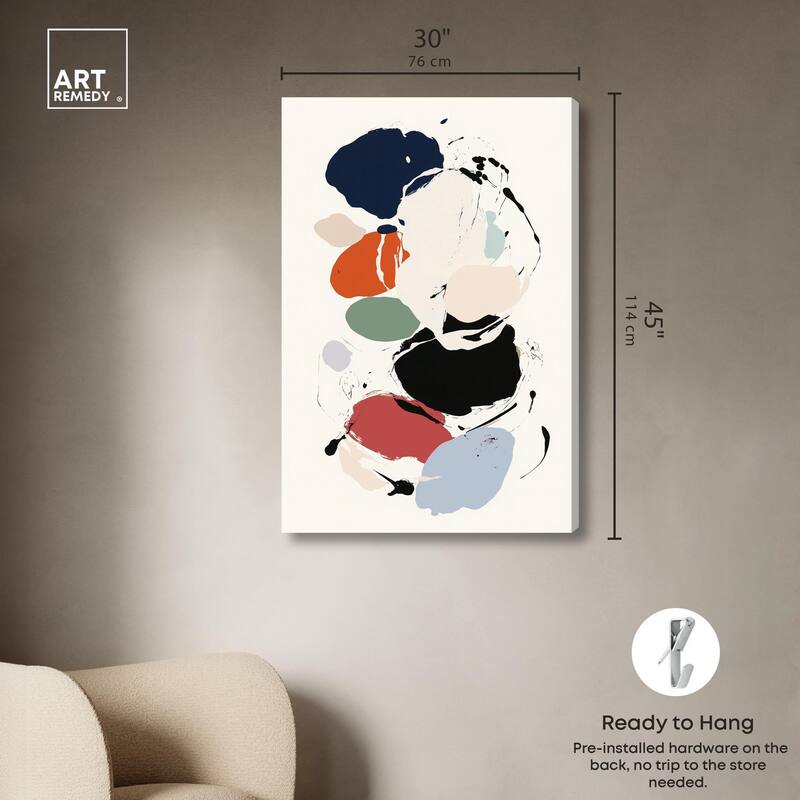 Dalio I Canvas by Art Remedy, Gallery Wrapped