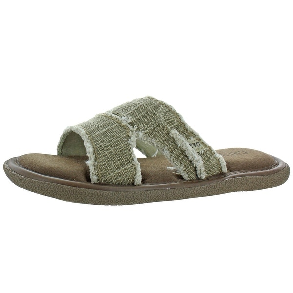 memory foam slide sandals