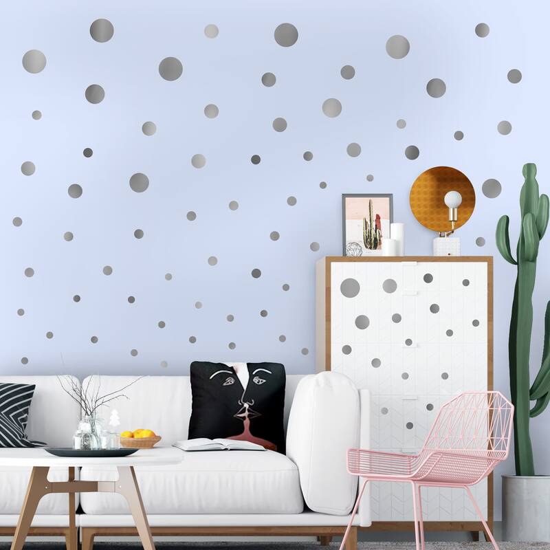 Walplus Polka Dots Wall Sticker Big Wall Home Decoration Nursery Decor