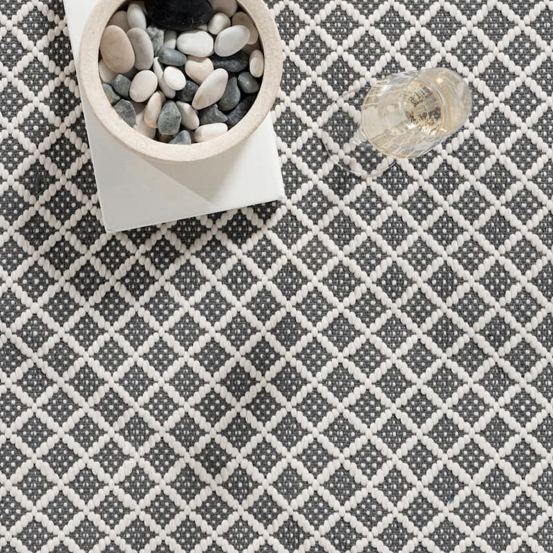 Home Conservatory Trellis Handwoven Indoor/Outdoor Area Rug