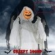 preview thumbnail 5 of 5, Animated Pumpkin Ghost with Glowing Red Eyes and Creepy Howling Sounds