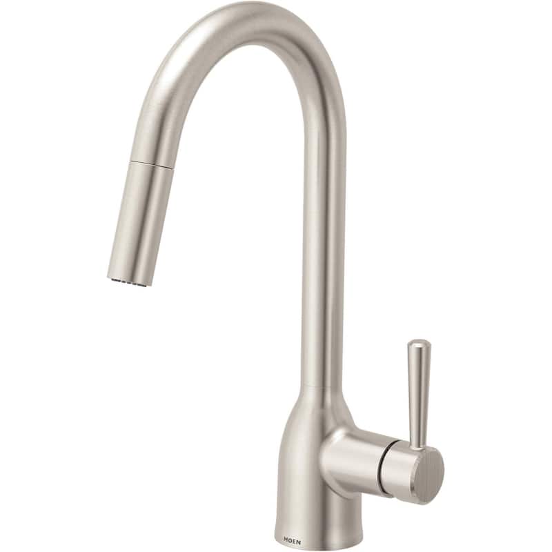Moen 7475 Chateau 1.5 GPM Single Hole Kitchen Faucet - Spot Resist Stainless