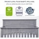 preview thumbnail 6 of 8, Evolur Santa Fe Storm Grey 5-in-1 Convertible Crib