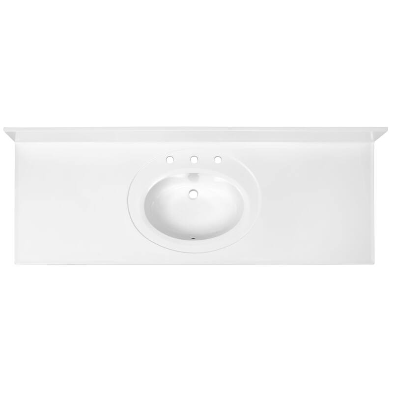 Design House 214908 Concord 60" Free Standing Single Basin Vanity Set