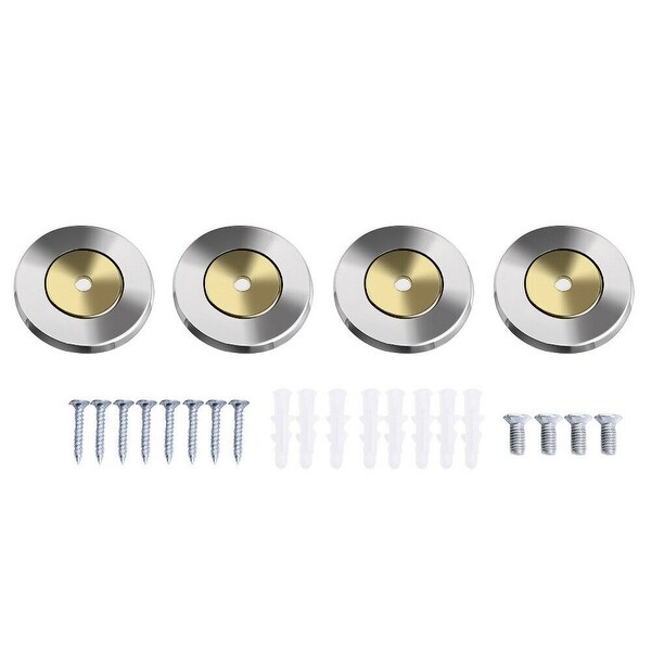 Bathroom Wall Mounted Towel Rack Rail Holder Storage Shelf Hotel Stainless Steel