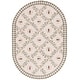 preview thumbnail 110 of 160, SAFAVIEH Handmade Chelsea Aubree French Country Trellis Wool Rug 4'6" x 6'6" Oval - Ivory/Green - Oval