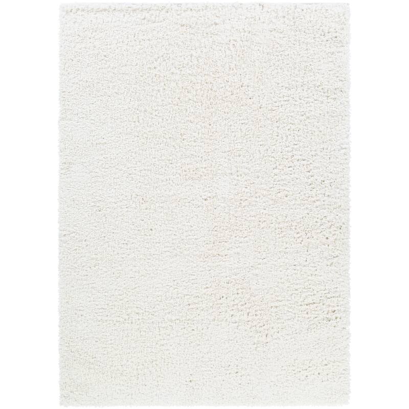 Livabliss Penny Solid Shag Area Rug