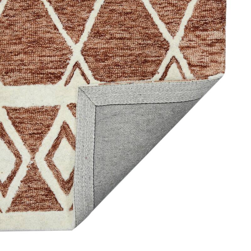 HomeRoots Argyle Lodge Rectangle Area Rug