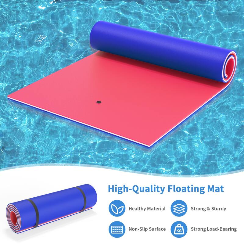 Lily Pad Floating Water Mat 3-Layer XPE Foam
