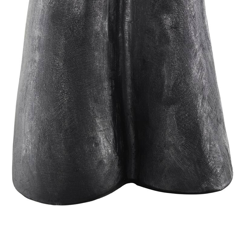 Polystone Hands Open Decorative Sculpture - Black - Roche River Decor