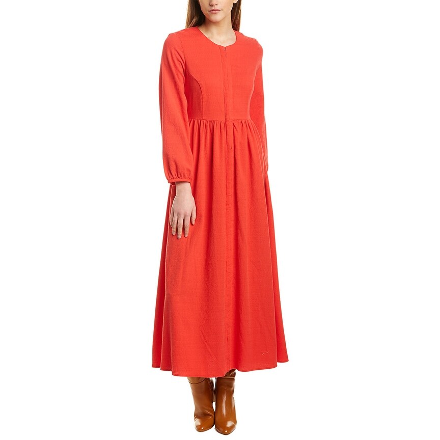 mara hoffman midi dress