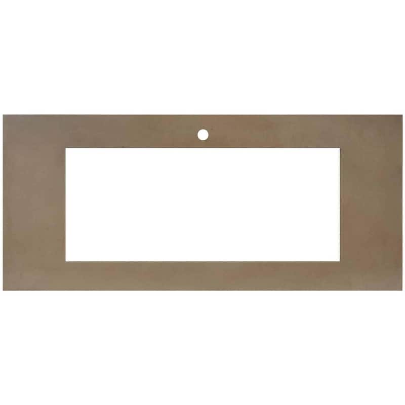 Native Trails VT48-T3414-NS-1 NativeStone 48" Stone Composite Vanity - Earth