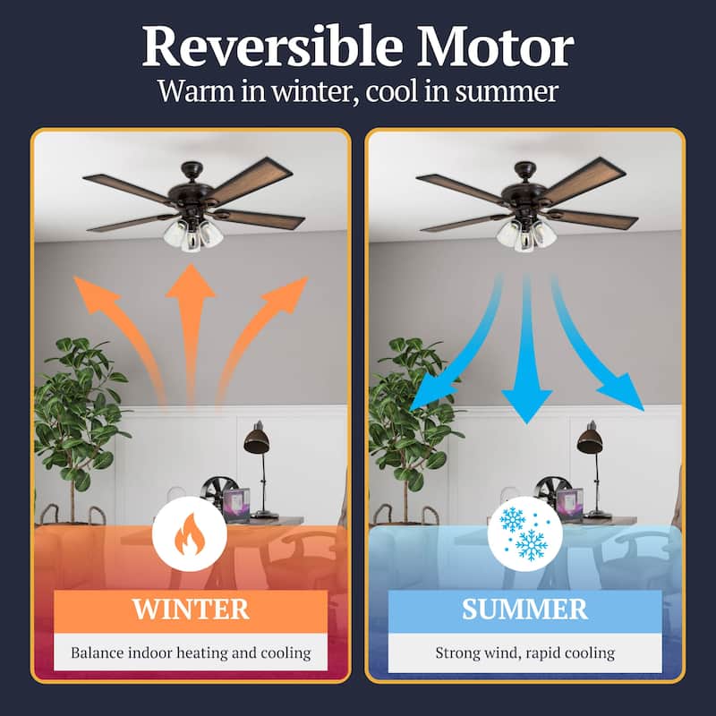 The Gray Barn Hanley Hill Rustic 3-light Ceiling Fan in Oil Rubbed Bronze