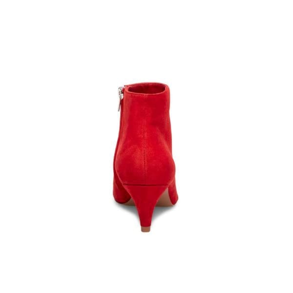 steve madden red suede booties