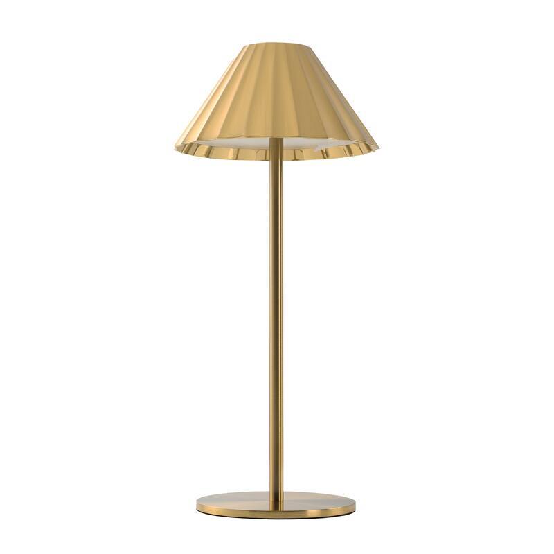 Renwil Ginevra 12.6" Height Table Lamp, Yellow