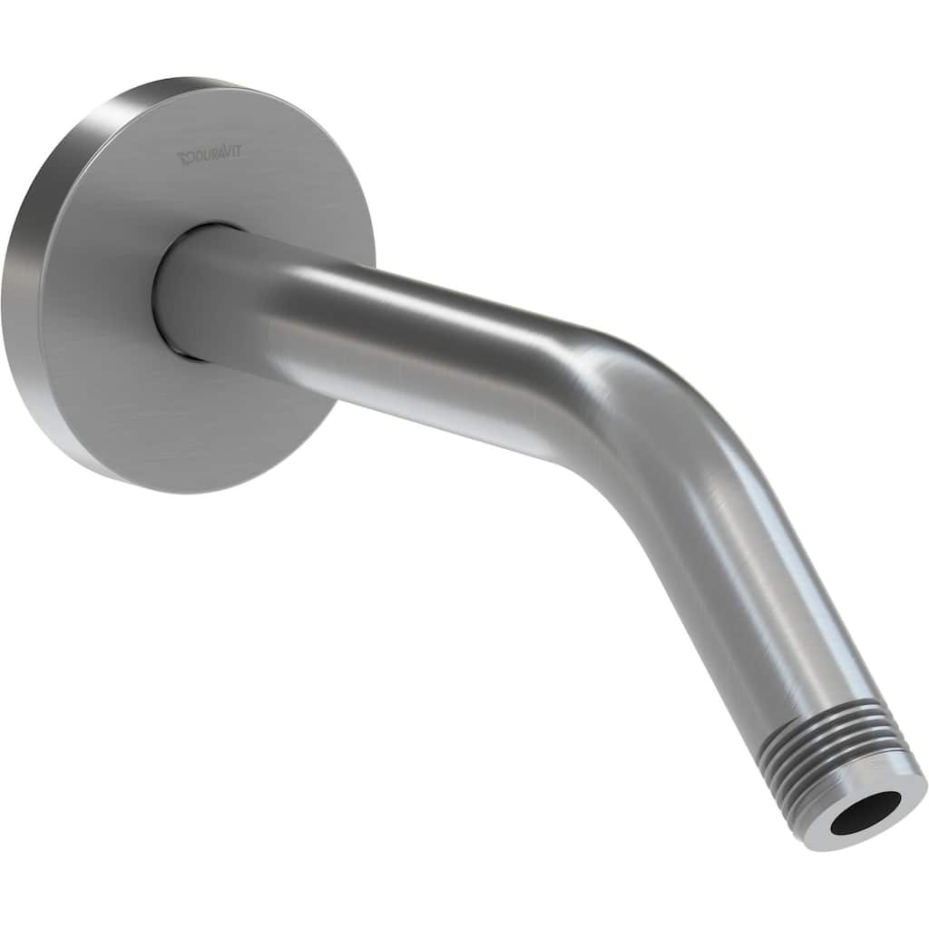 Duravit UV0670029U DuraShower 7 5/8" Wall Mount Shower Arm Brushed