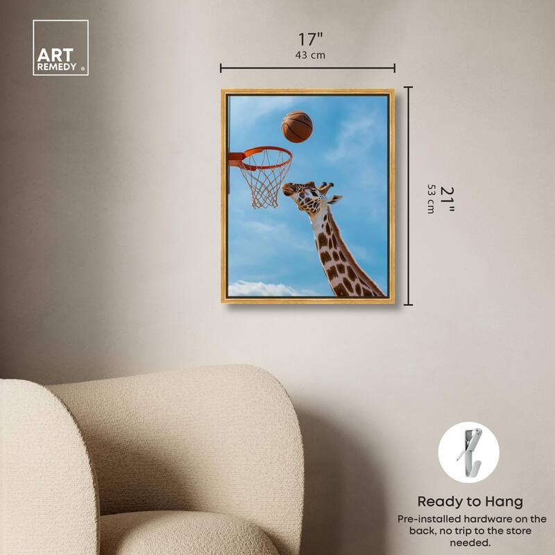 Gentle Giant's Game Canvas by Art Remedy