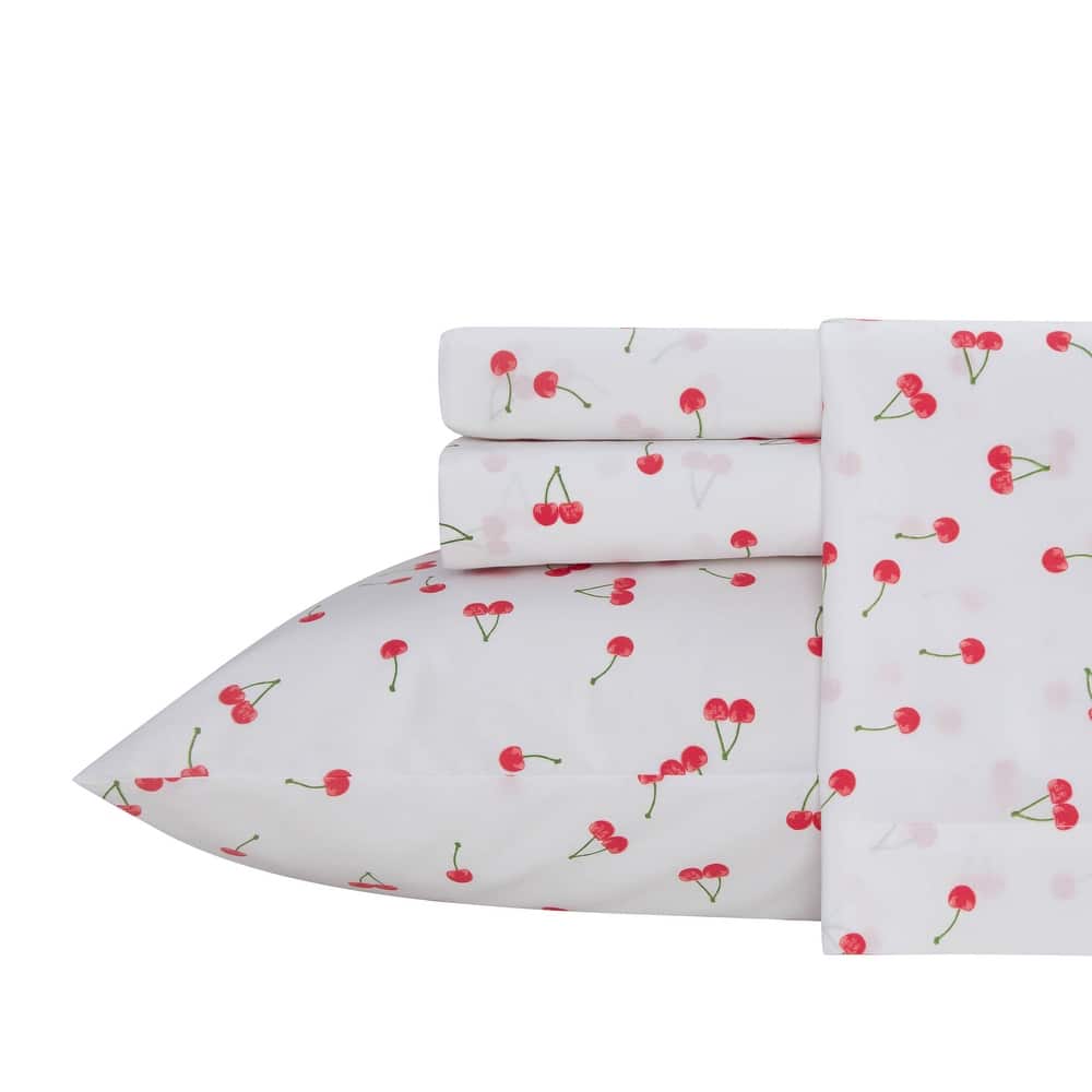 Poppy & Fritz Cotton Percale Printed Bed Sheet Sets