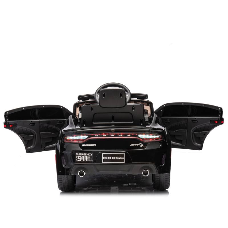 Licensed Dodge Charger,12v Kids ride on police car