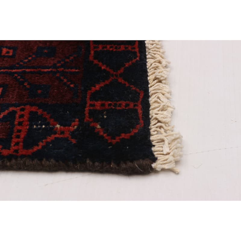 ECARPETGALLERY Hand-knotted Melis Vintage Copper Wool Rug - 4'0 x 8'0