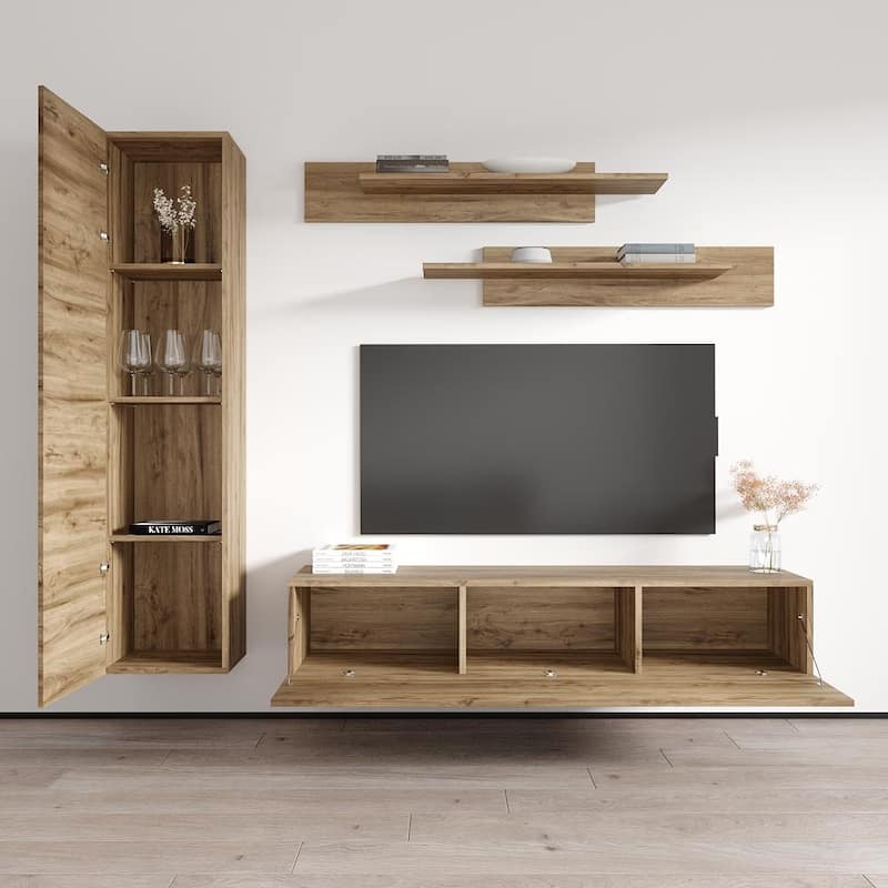 Fly G1 30TV Wall Mounted Floating Modern Entertainment Center