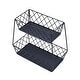 preview thumbnail 3 of 5, Mikasa Gourmet Basics Lattice Farm 2-Tier Basket