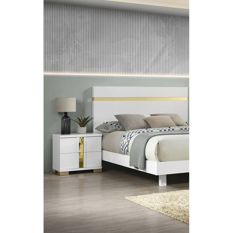 Contemporary Nightstand with Innovative Design and Practical Features