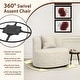 preview thumbnail 9 of 24, Accent Chair with Pillow, Modern Living Room Chairs