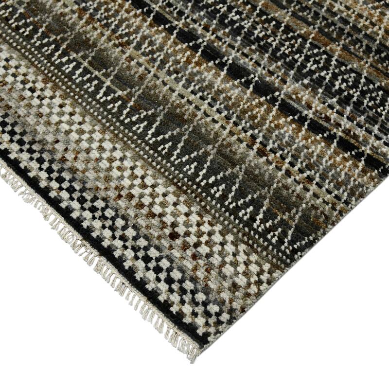 Legacy Alden Transitional Geometric Hand-Knotted Area Rug